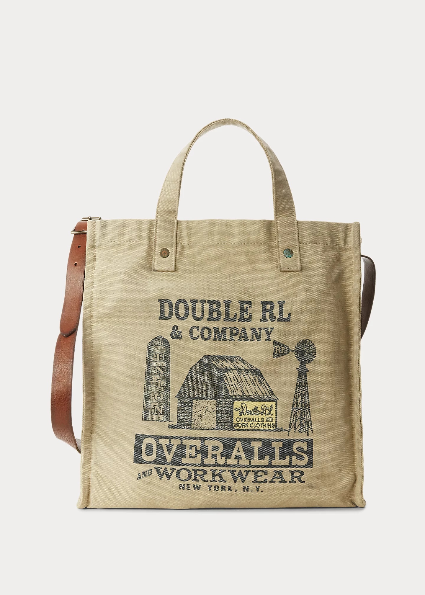 Logo Canvas Carpenter Tote - 1