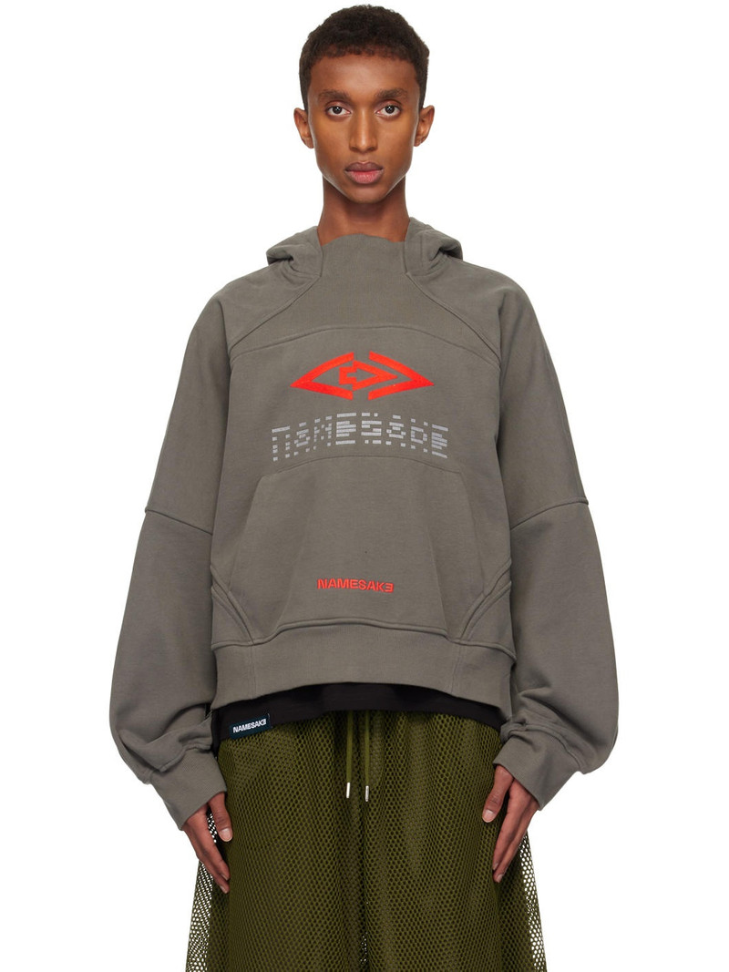 Gray Chester Pullover Hoodie 1