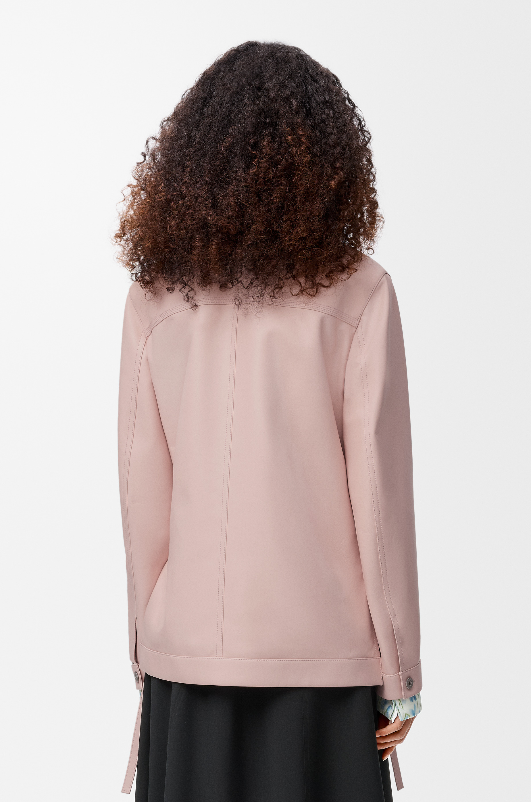 Workwear jacket in nappa lambskin - 4