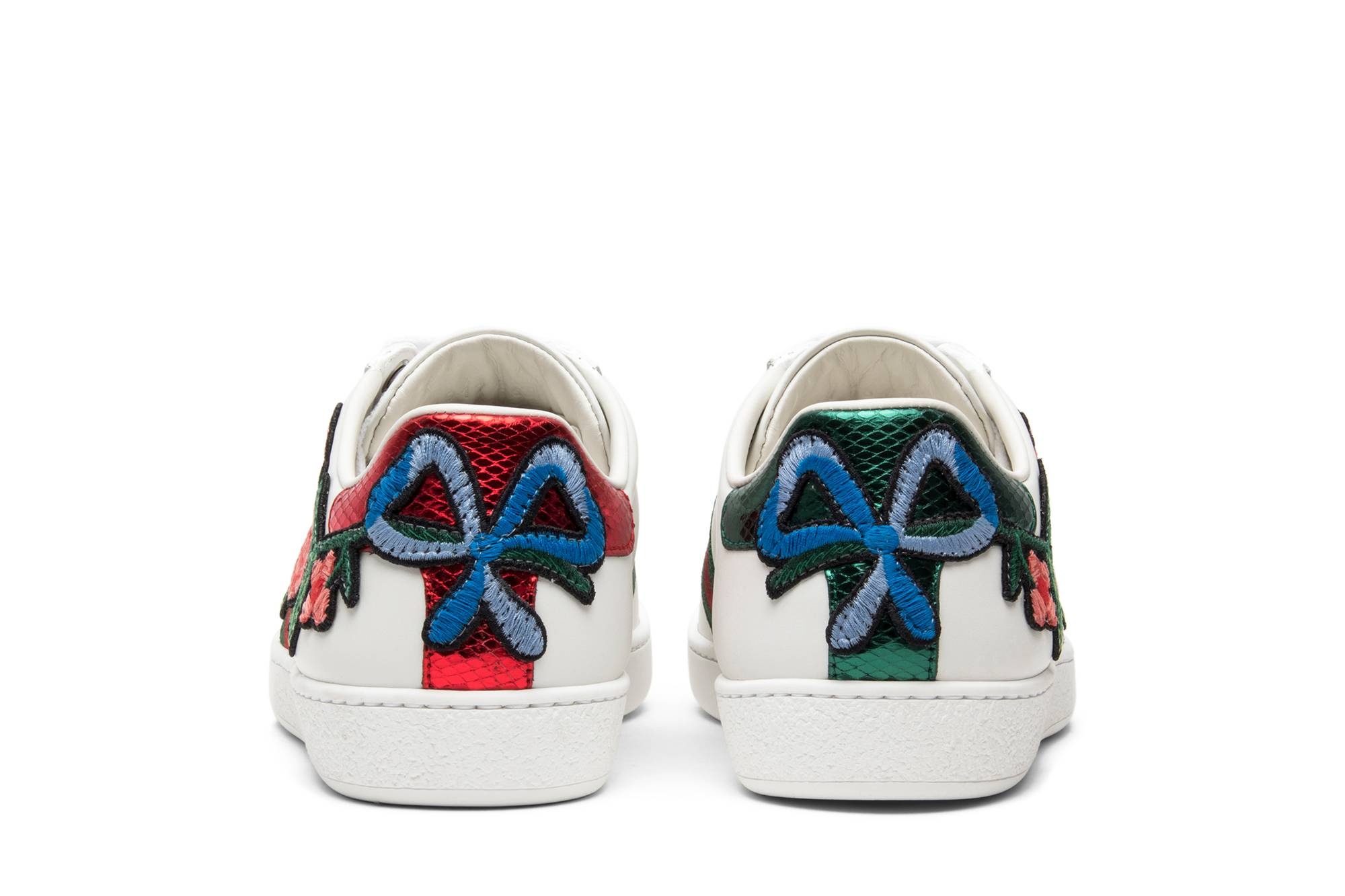 Gucci Wmns Ace Embroidered 'Floral' - 6