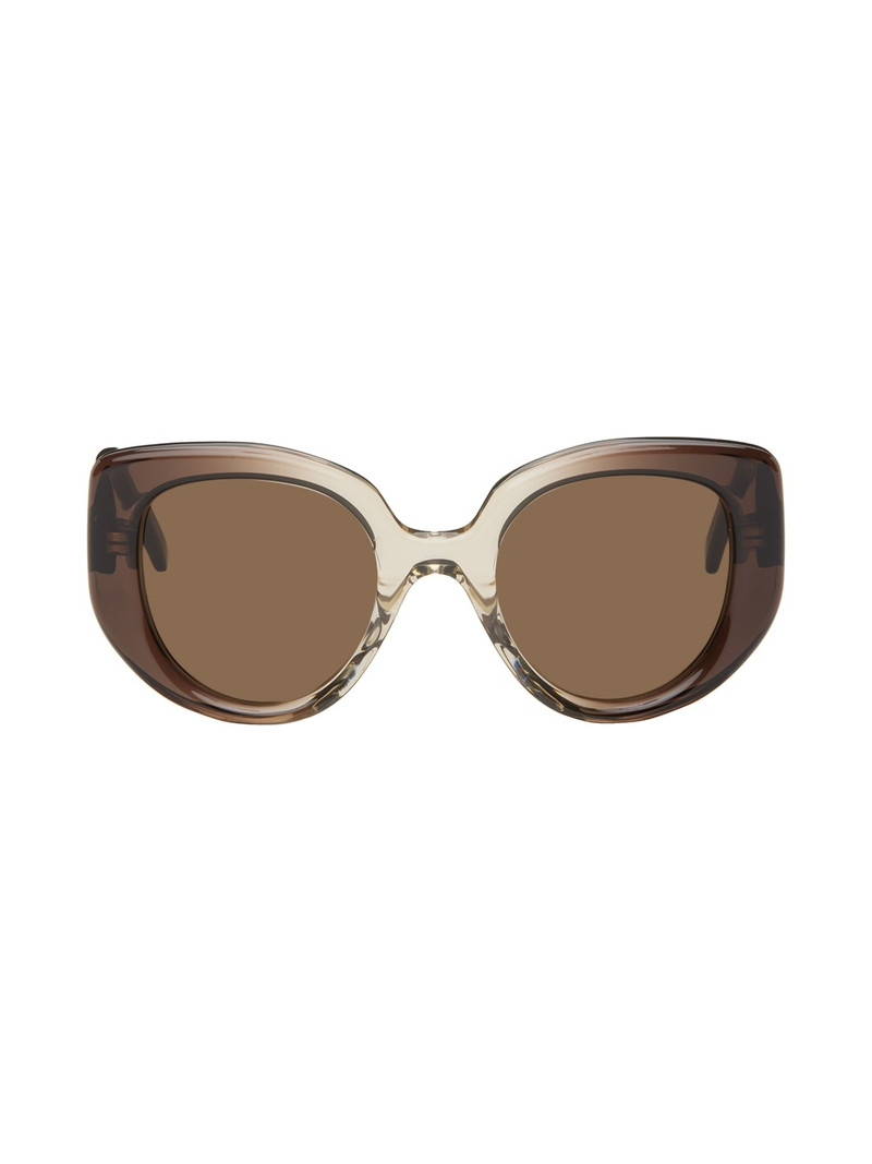 Brown Butterfly Sunglasses 1