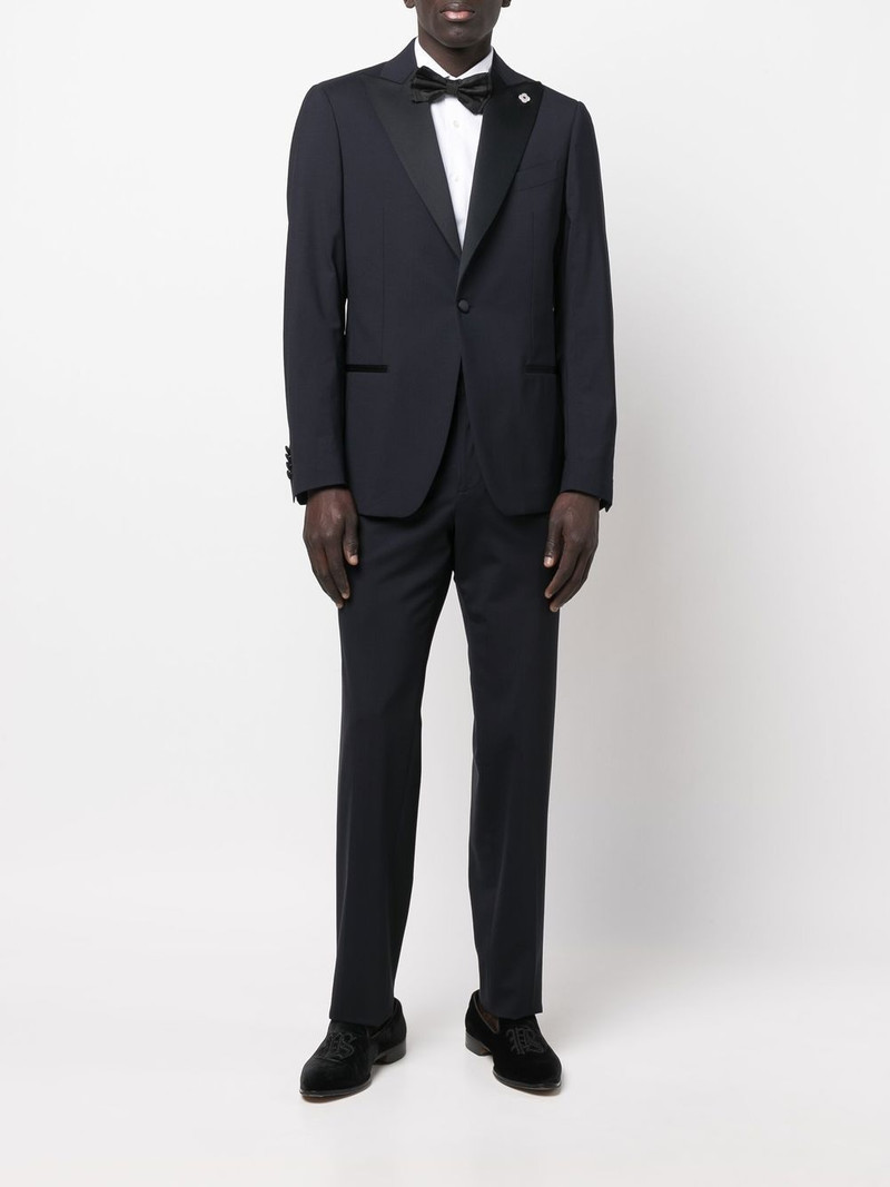 LARDINI single-breasted tailored suit outlook