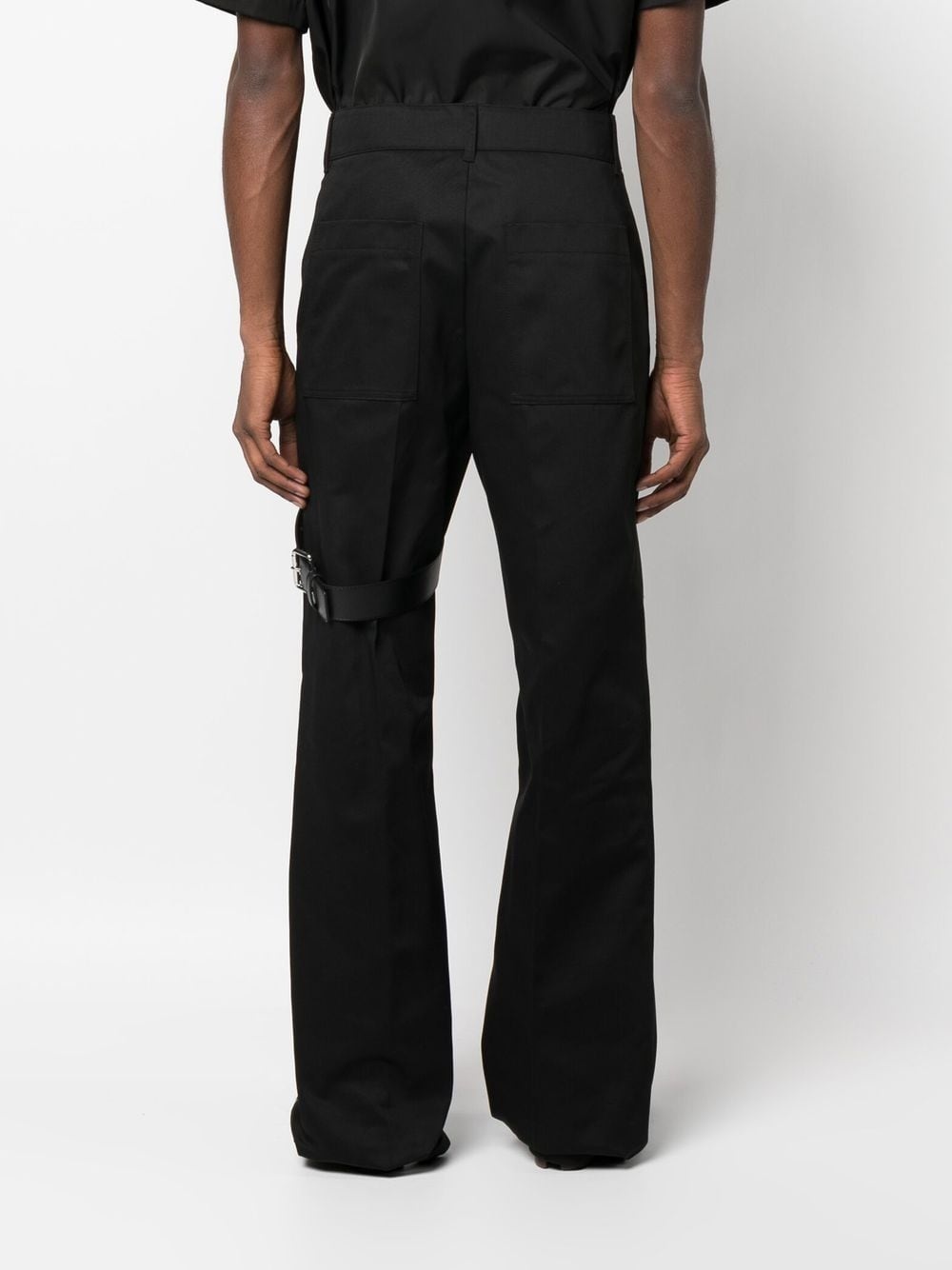 harness-detail trousers - 4