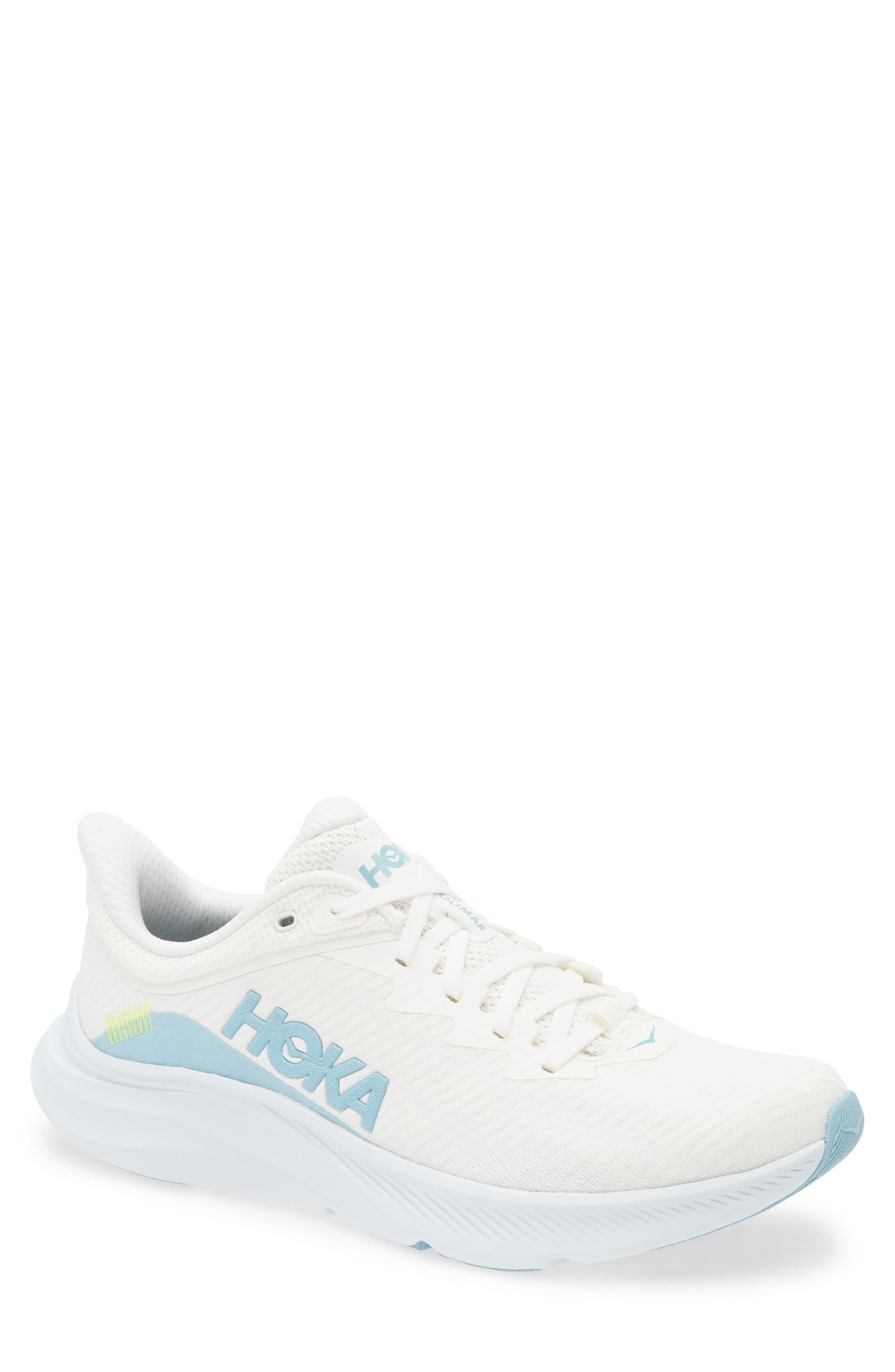 HOKA Solimar Running Shoe in White /Tundra Blue at Nordstrom - 1