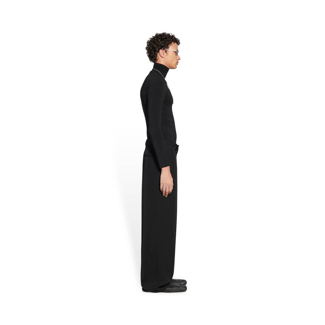 Loose Pants in Black - 3
