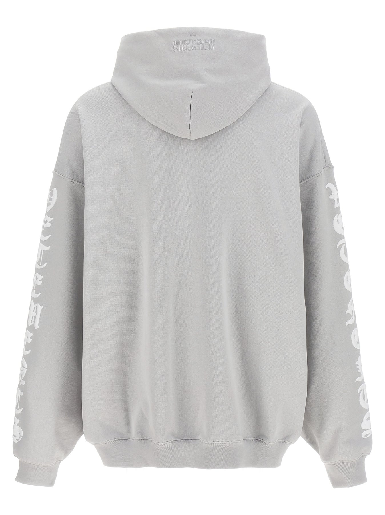 VETEMENTS inside-out effect drawstring hoodie