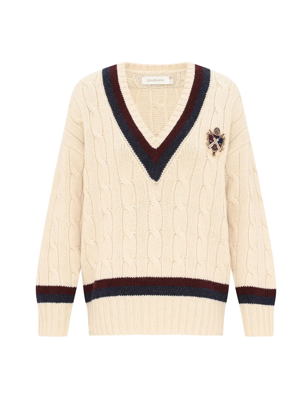 VALIANT CABLE KNIT SWEATER - 1