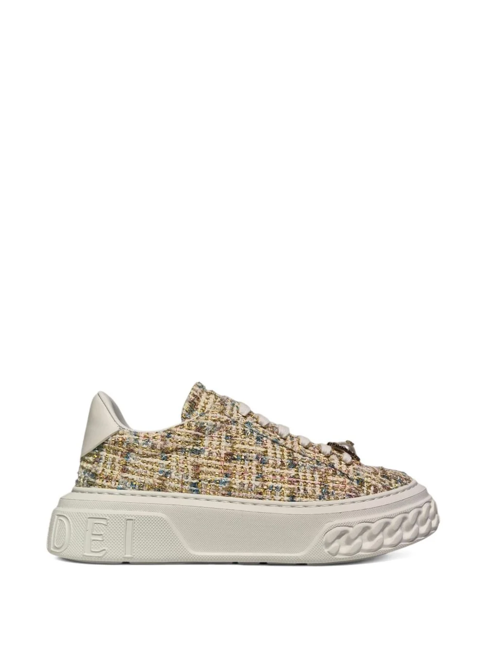 embellished platform trainers - 1