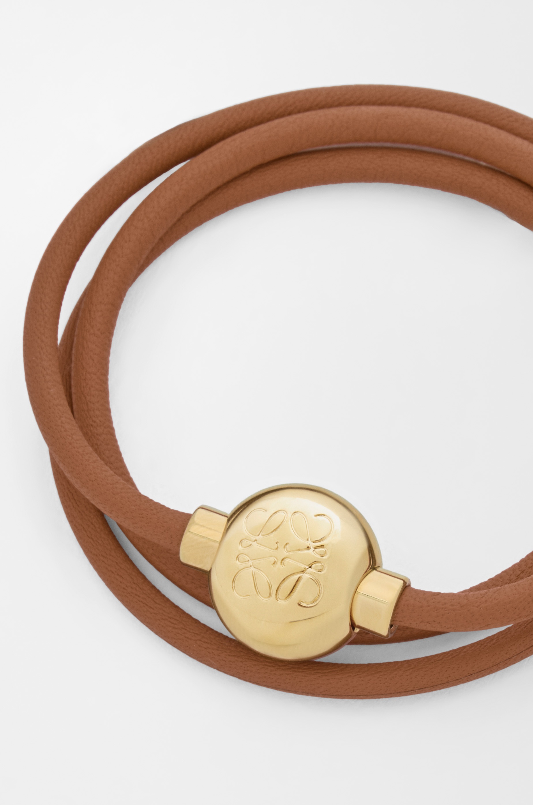 Pebble bracelet in calfskin - 4