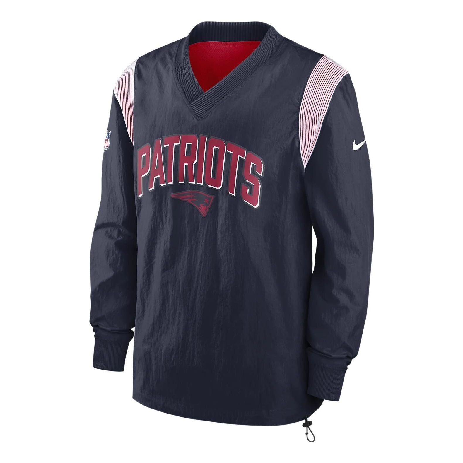 Nike Athletic Stack NFL New England Patriots Pullover Jackets 'Navy Red' NS34069K8K-5RL - 1