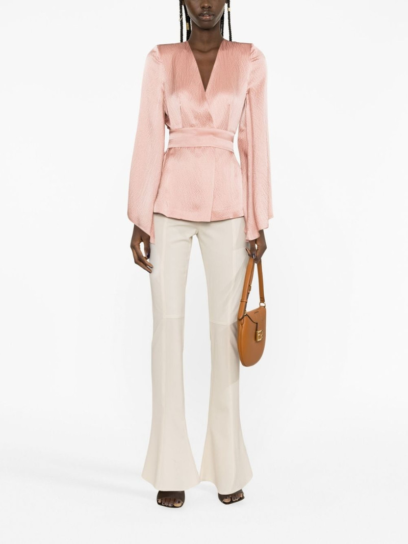 Max Mara Occhi silk kimono jacket outlook