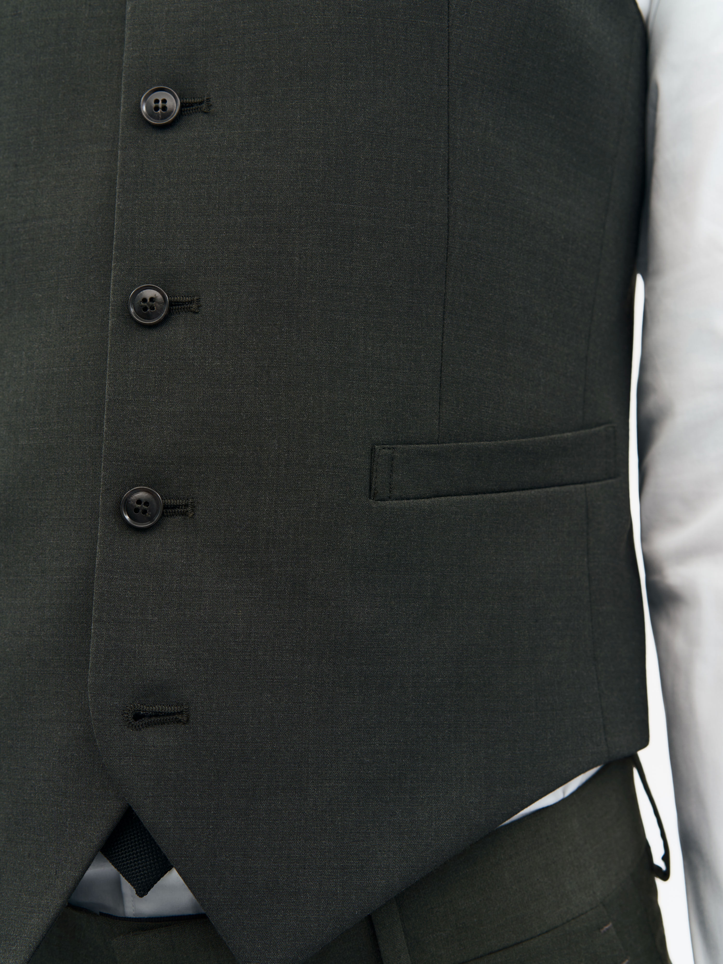 Wayde Wool Blend Waistcoat - 5
