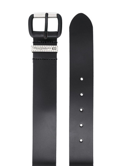 Diesel logo plaque belt outlook