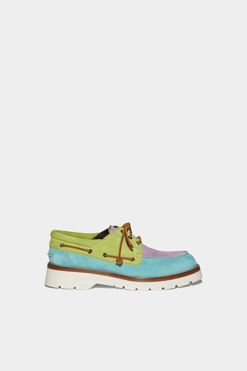 PREPPY PASTEL BOAT SHOES - 1
