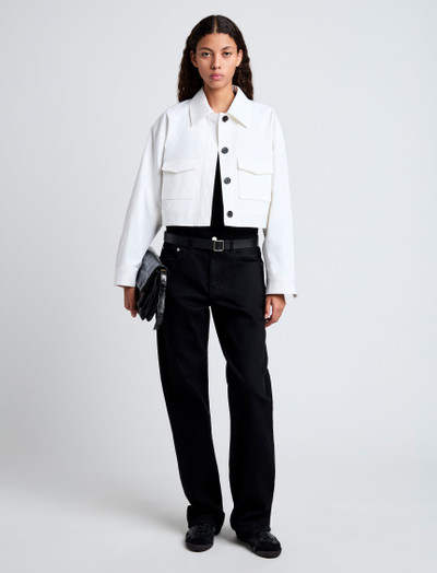 Proenza Schouler Dylan Jacket in Organic Cotton Twill outlook