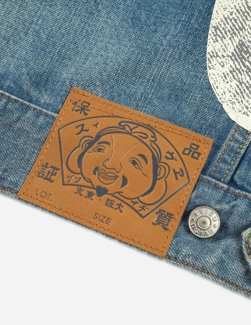 Classic Daicock Print Denim Jacket 10