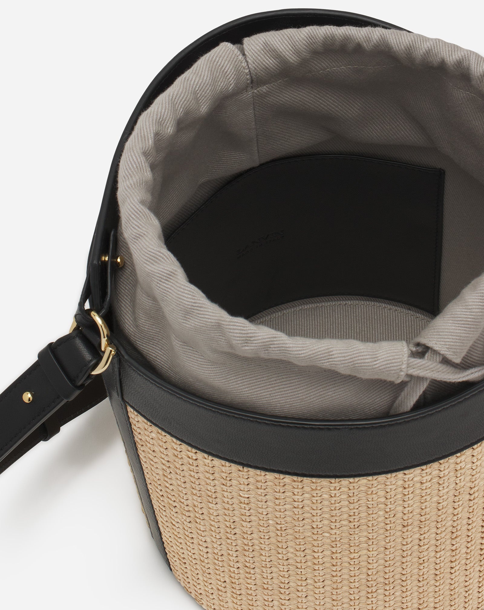 SÉQUENCE RAFFIA BUCKET BAG - 6