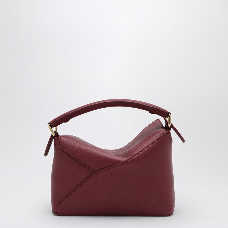 Loewe Puzzle Bag Mini Crimson-Coloured Women - 3