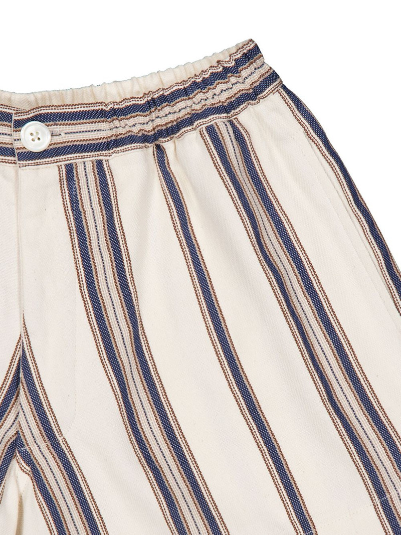 striped elasticated-waist shorts 3