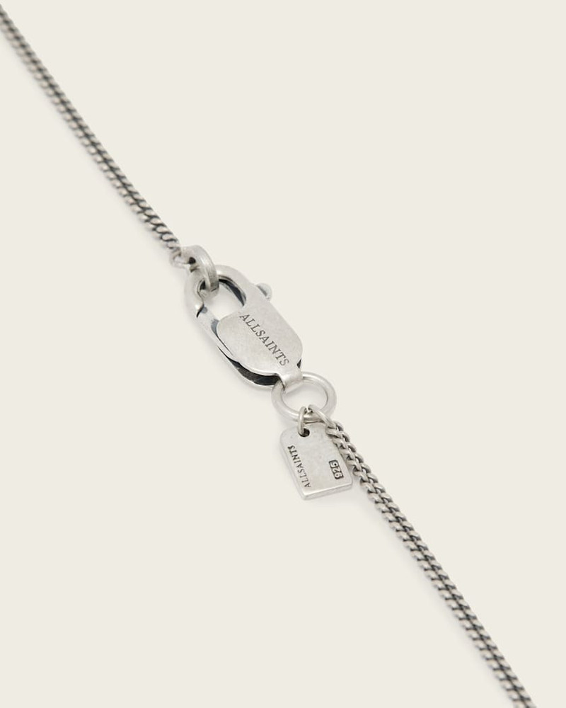 AXL STERLING SILVER LARGE CURB NECKLACE 3
