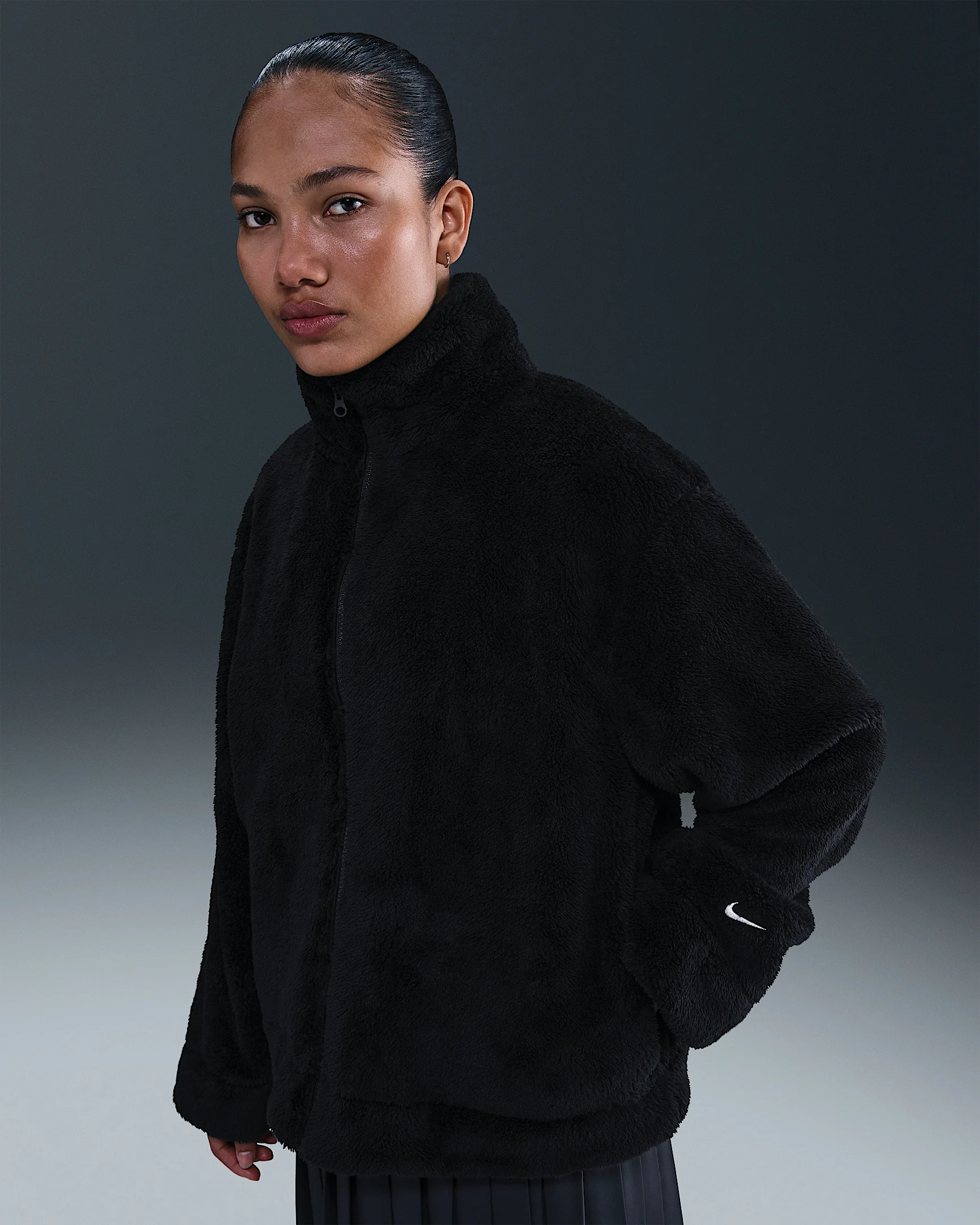 Nike Sportswear Essential Women's High-Pile Fleece Jacket - 1