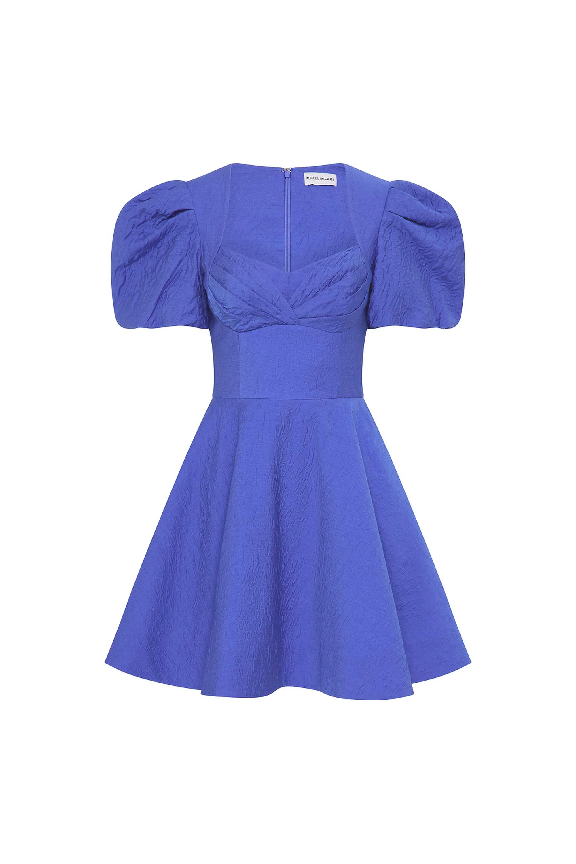 Viola Puff Sleeve Mini Dress - 1