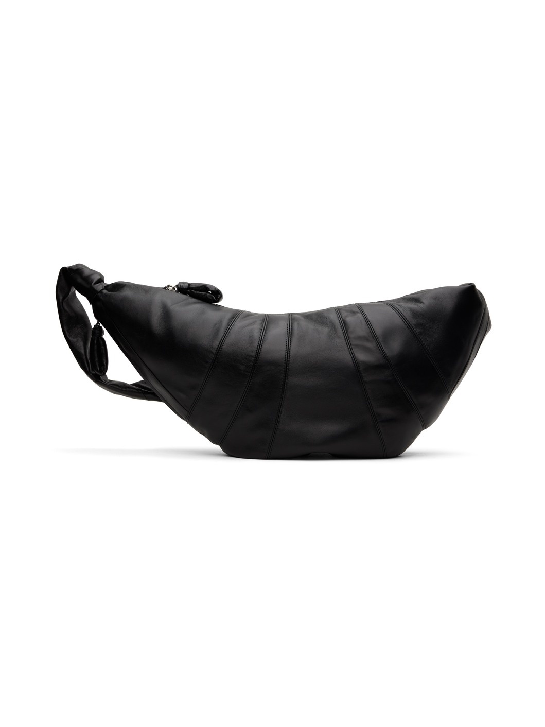 Black Large Croissant Bag - 1