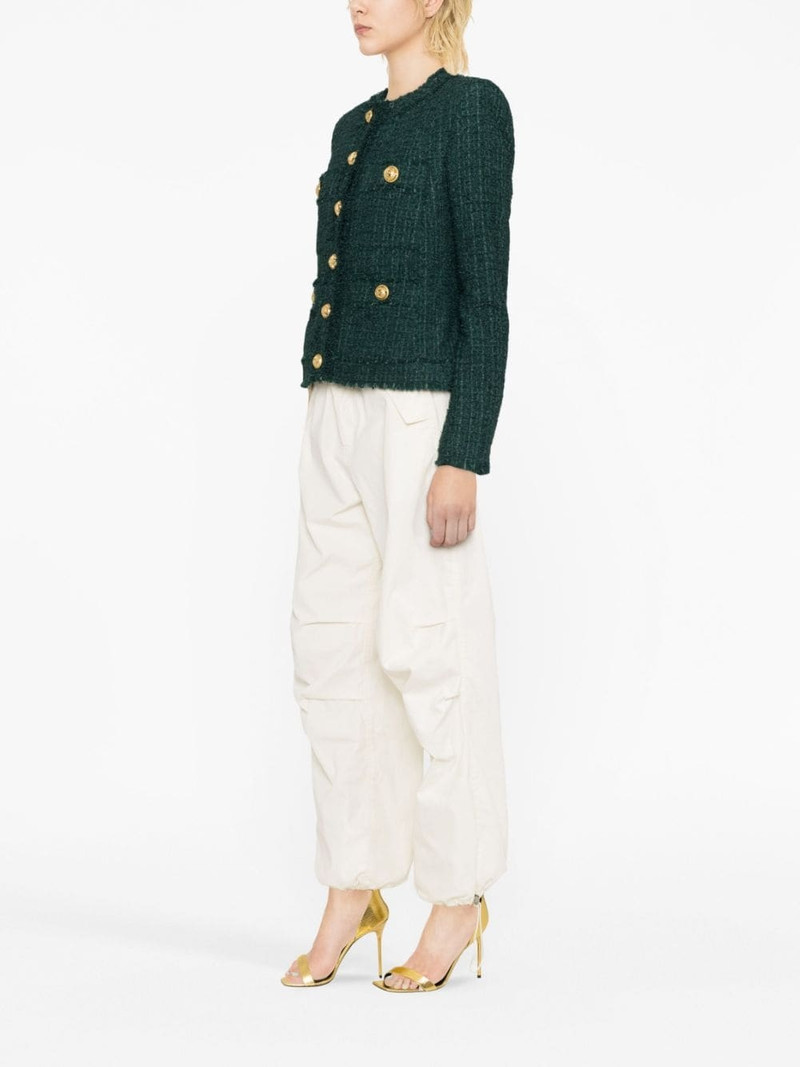 single-breasted tweed jacket 3