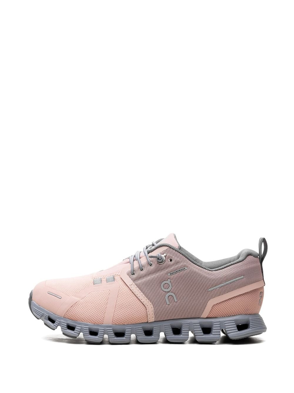 side logo-print detail sneakers - 5