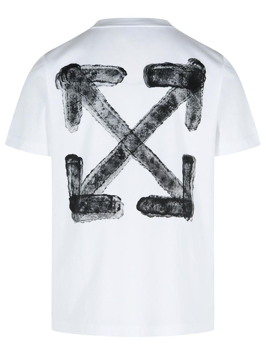 【関税無】 Off-White / Spray Arrow T-Shirt / スプレーアロー Off White | Spray Arrow T-Shirt | Regular Fit T-Shirts
