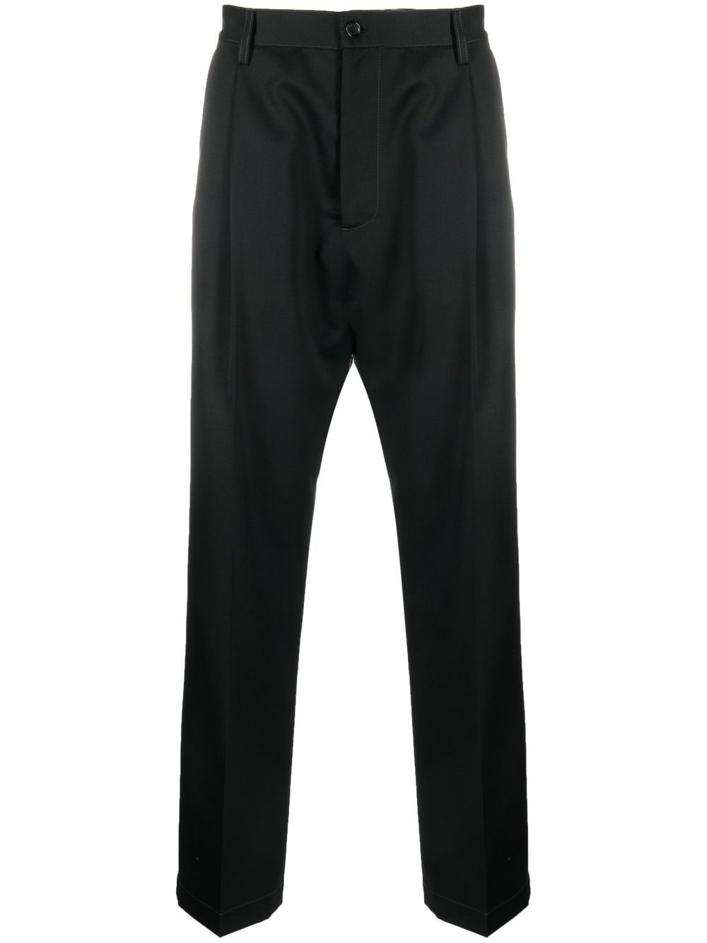 Wool chino trousers - 1