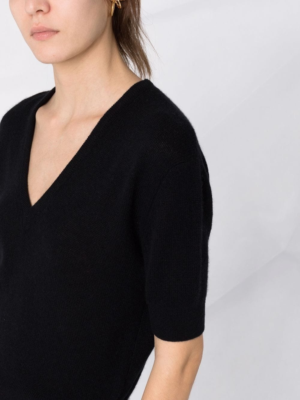 The Sierra cashmere-blend knitted top - 3