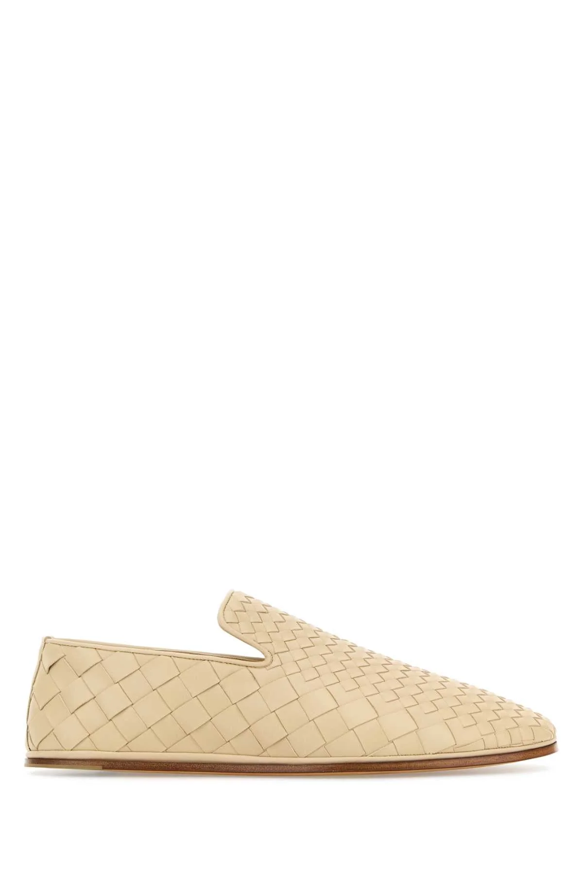 Sand Nappa Leather Sunday Loafers Tufo Slippers - 1