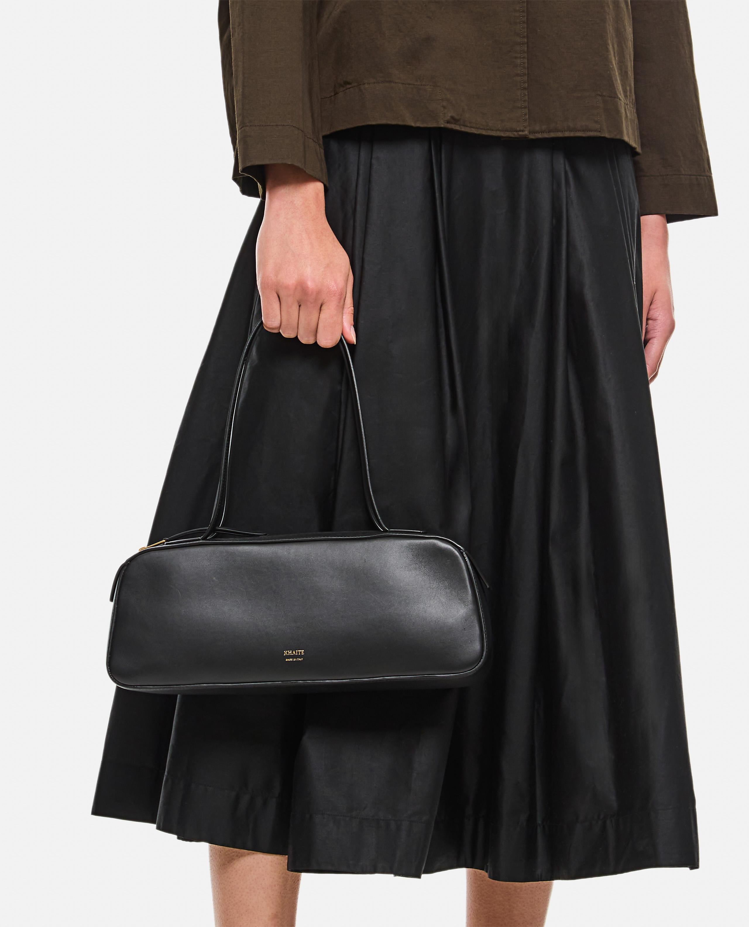 SIMONA LEATHER SHOULDER BAG - 4