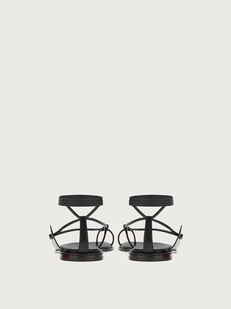 FERRAGAMO THONG SANDALS WITH SQUARE TOE outlook