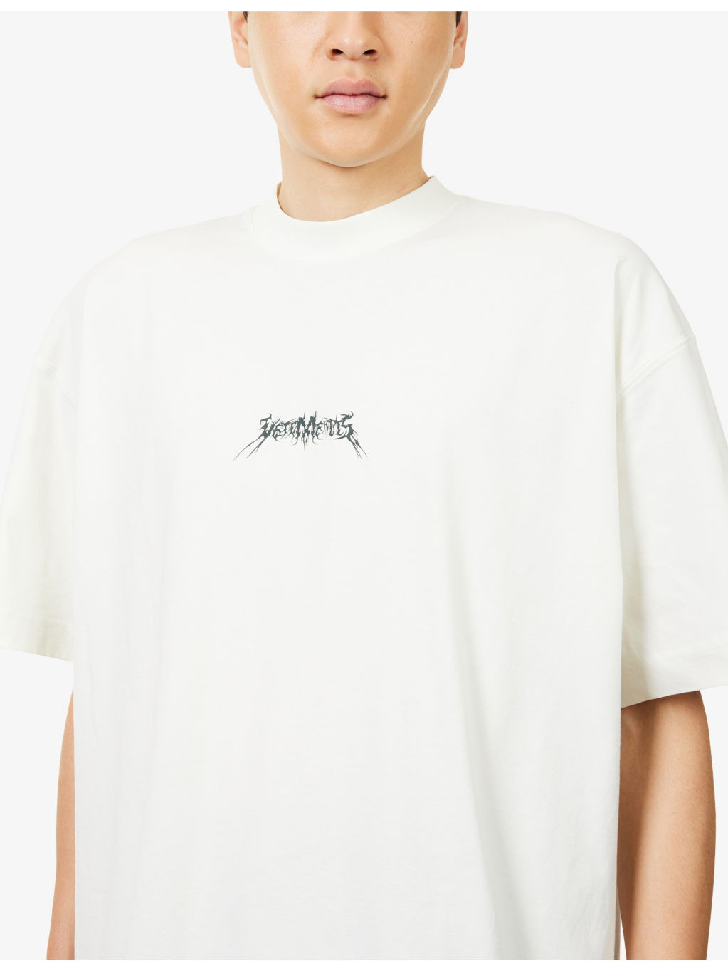 Relaxed-Fit Short-Sleeves Cotton-Jersey T-Shirt - 5