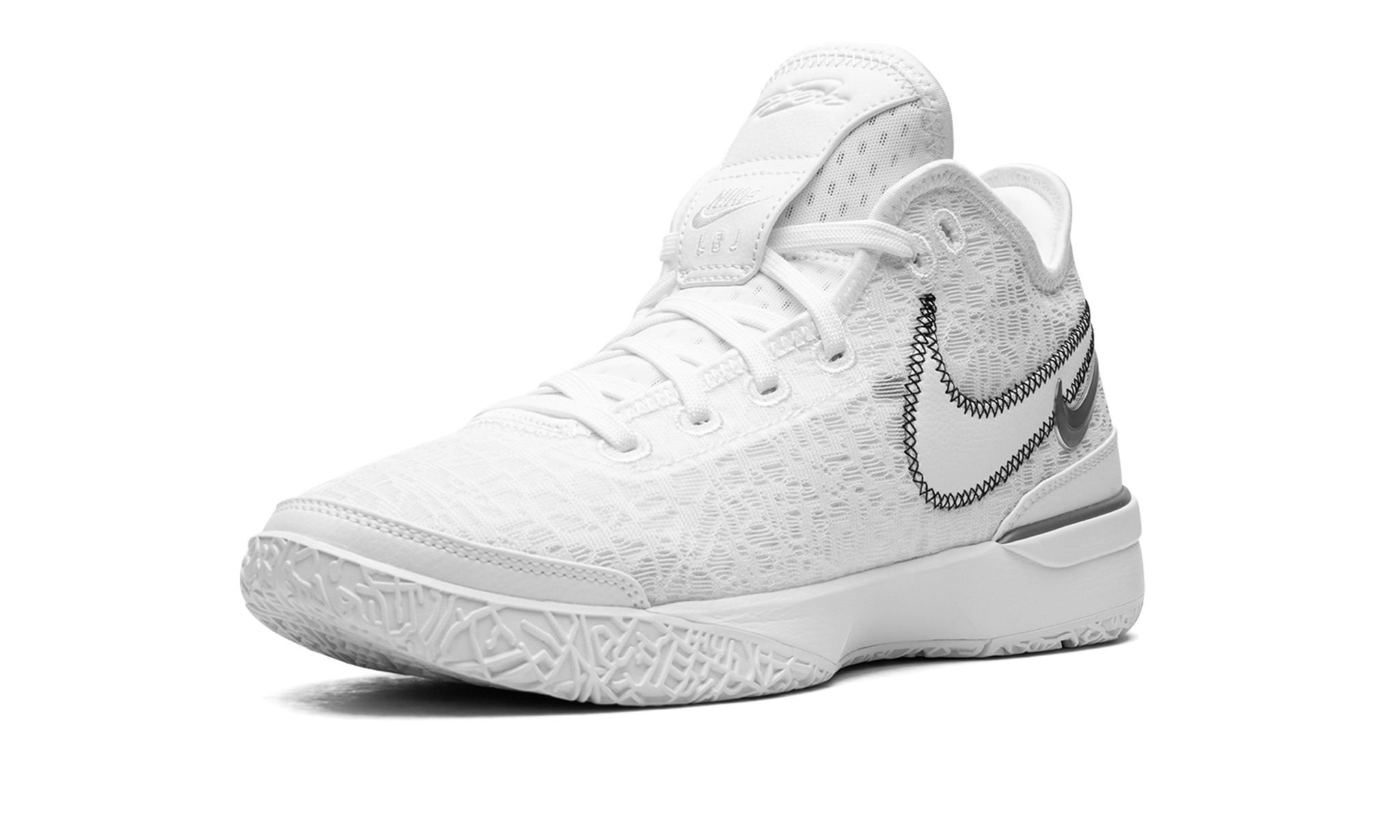 Zoom Lebron NXXT Gen "White / Metallic Silver" - 4