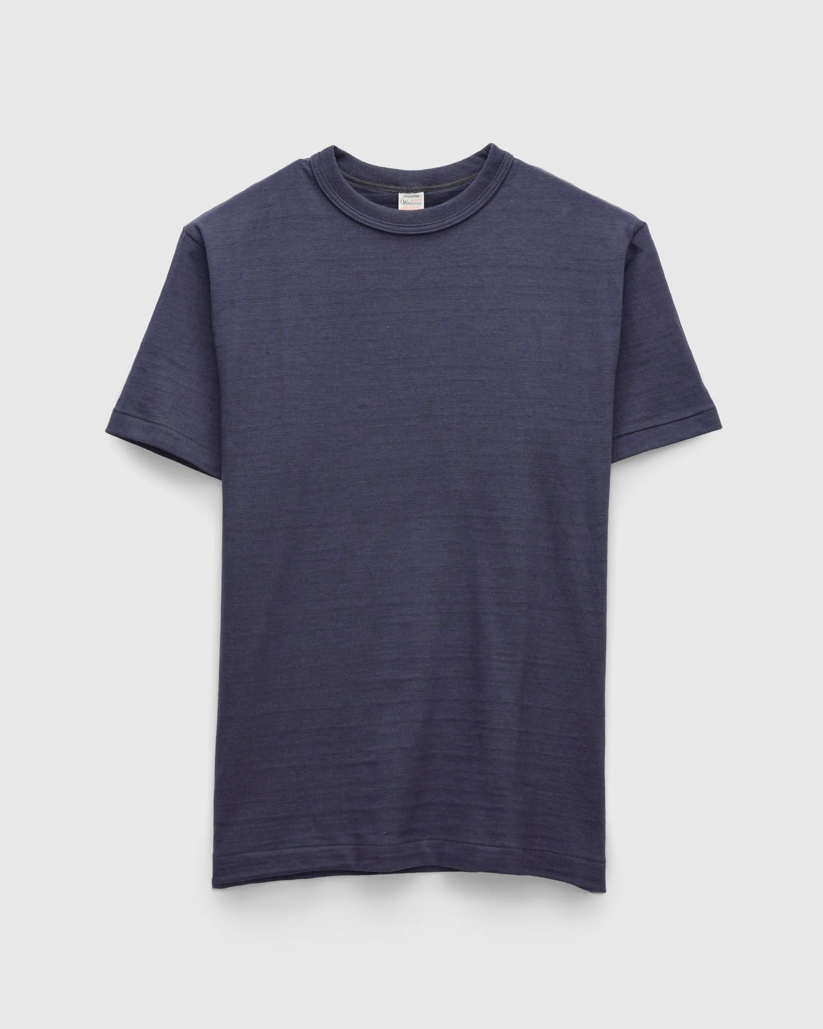 4601 Loopwheel Tee in Navy - 1