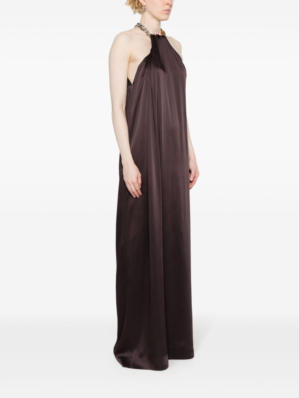 chain-link-detail jumpsuit - 3