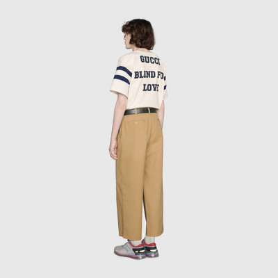 GUCCI T-shirt with '25 Gucci' print outlook