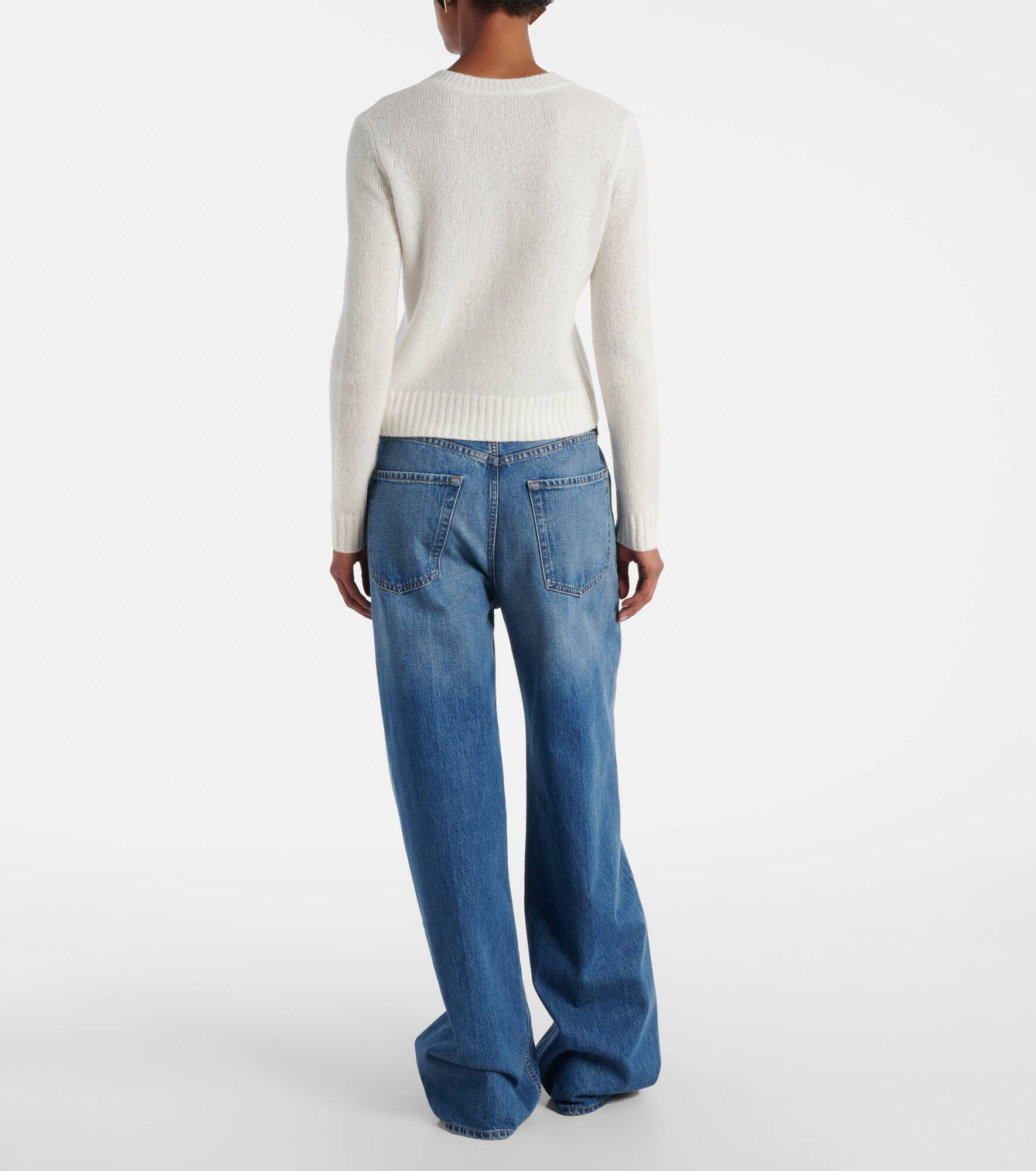 Mira cashmere and silk sweater - 3
