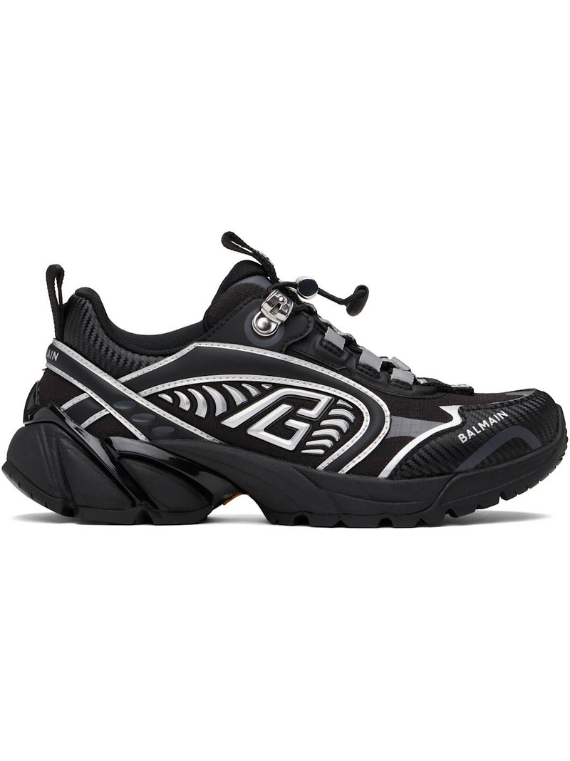 Black Cosmic Dust Sneakers - 1