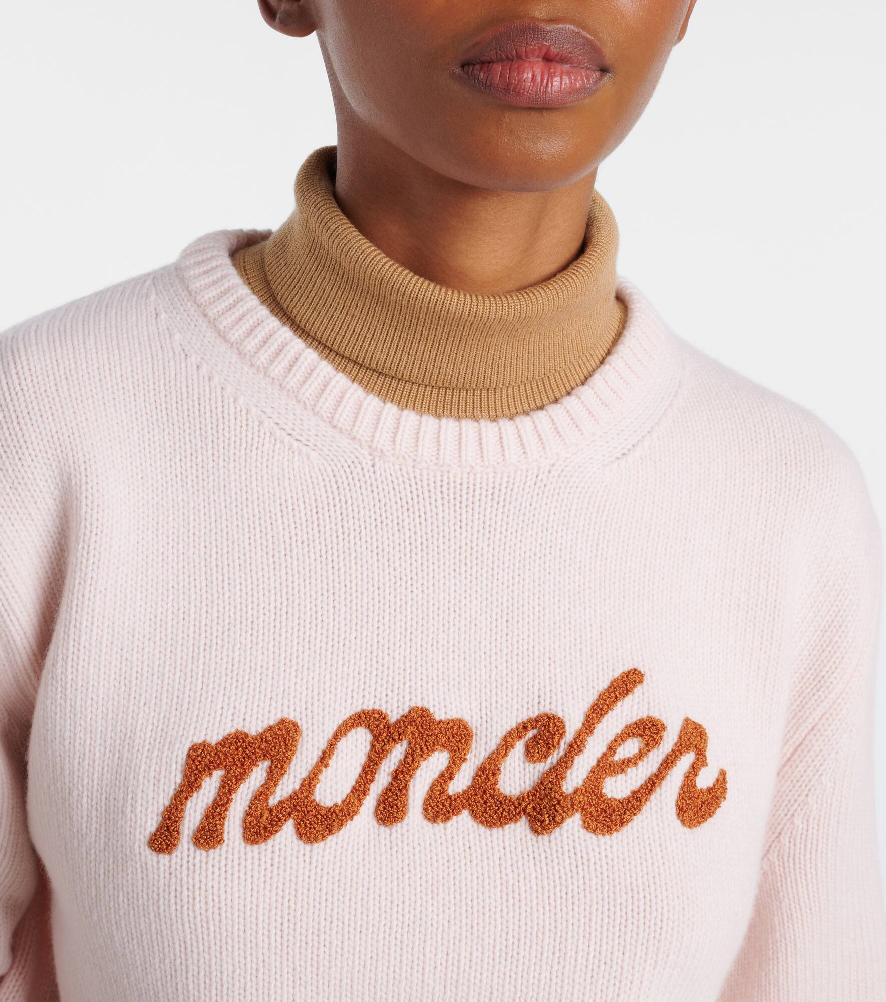 Logo wool and cashmere sweater - 4
