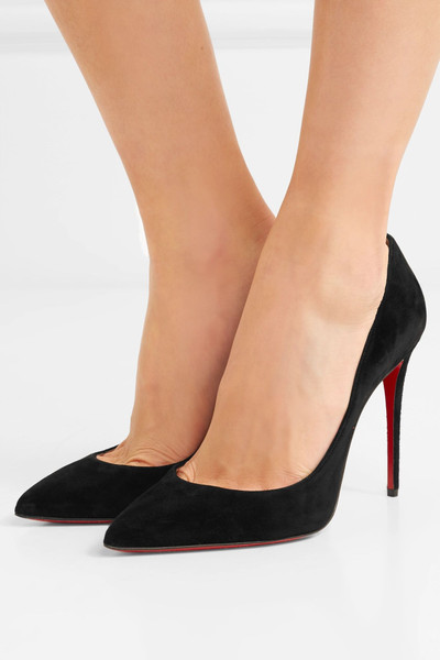 Christian Louboutin Kate 85 suede pumps outlook