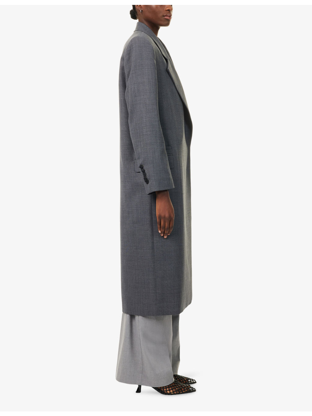 Seidler Tailored Wool-Blend Coat - 3