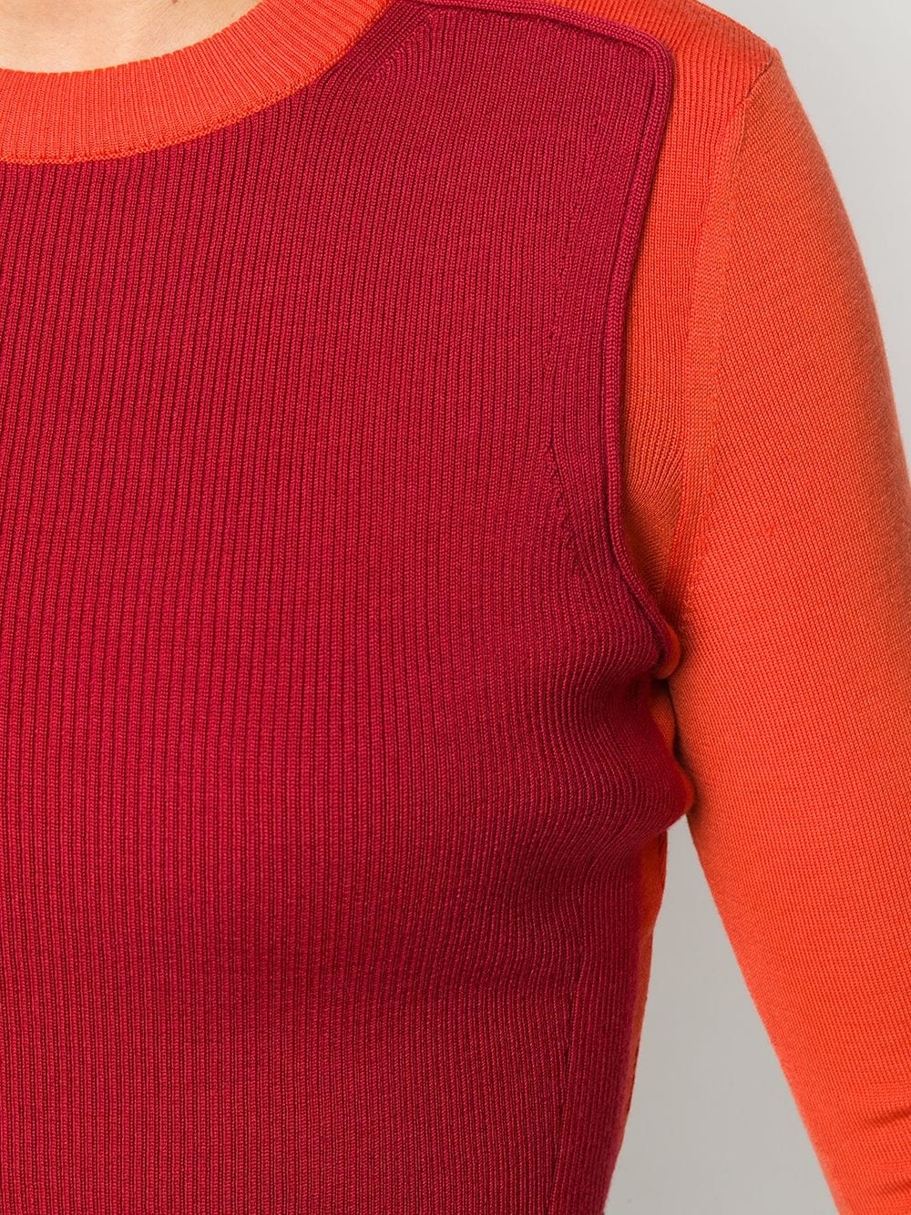 colour-block panelled jumper - 5