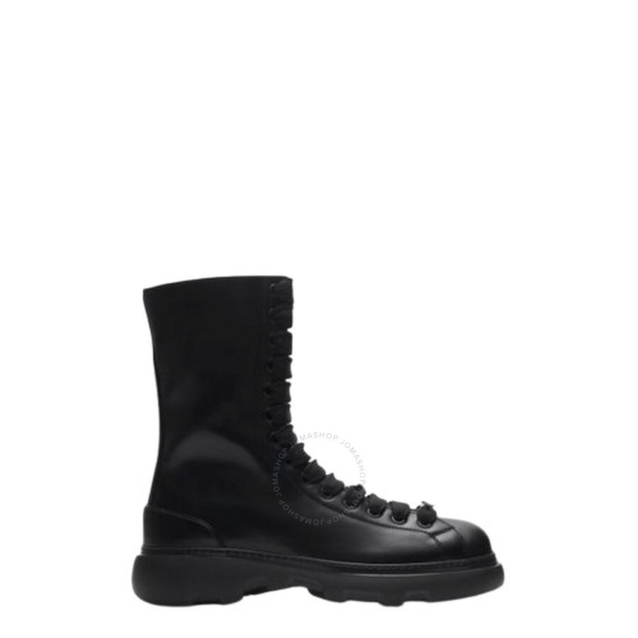 Burberry Leather Ranger Boots - 1