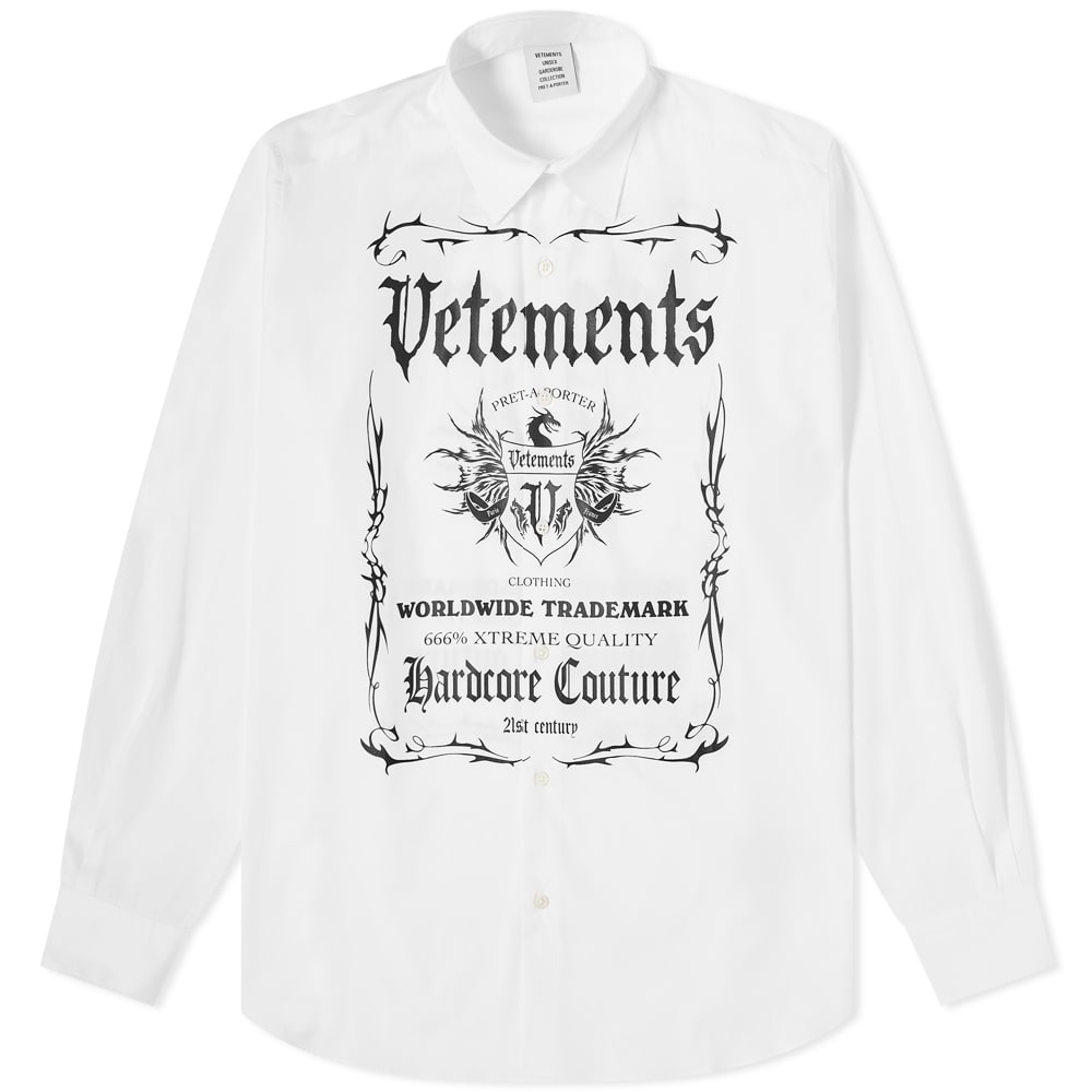 VETEMENTS Black Label Shirt - 1