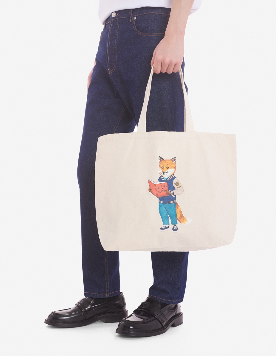 MK x LE BON MARCHE READING FOX TOTE BAG - 3