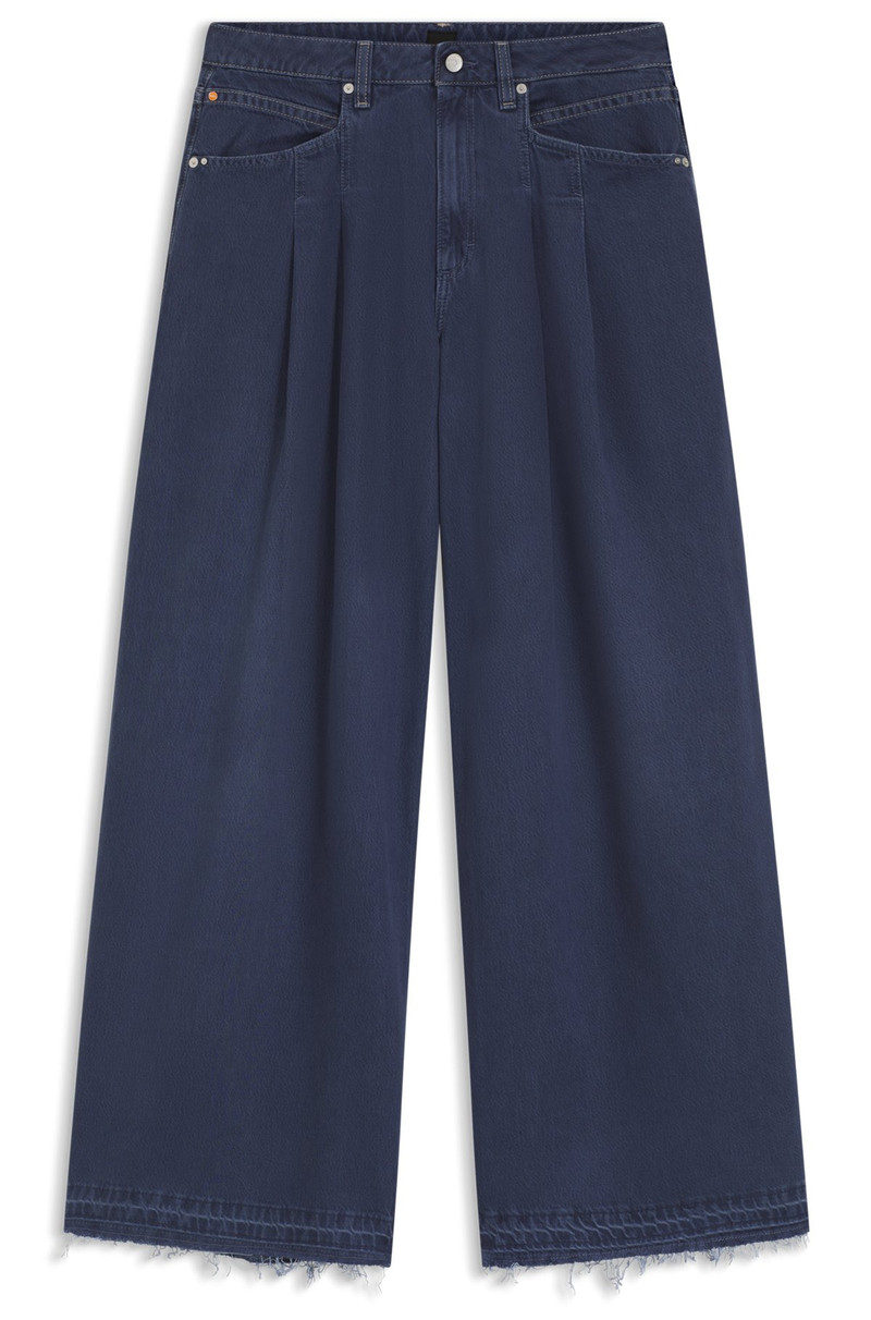 RELAXED-FIT JEANS WITH WIDE LEG 1